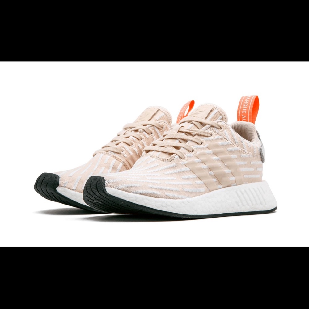 Adidas Women’s NMD shoes, pink/orange size 8.5
